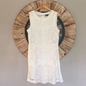 H&M white lace dress